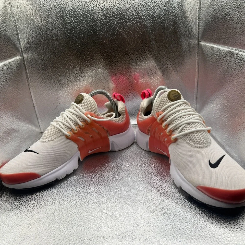 Size‎ 7Y Nike Presto GS Pink And White Kids Lace-Up Running Shoes 833878-106